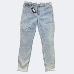 Paige Jeans Womens 34 Light Blue Hoxton Ultra Skinny High Rise Transcend Vintage